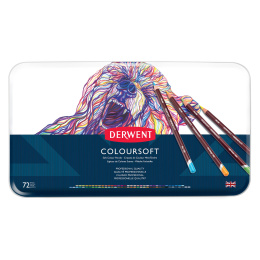 Coloursoft Coloring pencils Set of 72 in the group Pens / Artist Pens / Colored Pencils at Pen Store (129555)