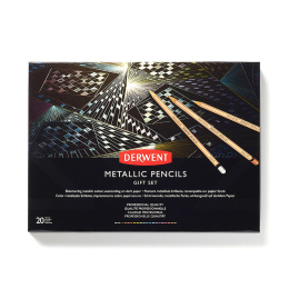 Metallic Coloring pencils Limited Edition Set of 20 in the group Pens / Artist Pens / Colored Pencils at Pen Store (129559)