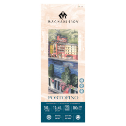 Watercolor Pad Portofino 100% Cotton 300g Satin 15x40cm 20 Sheets in the group Paper & Pads / Artist Pads & Paper / Watercolor Pads at Pen Store (129682)