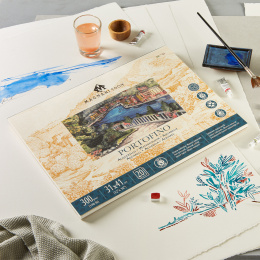 Watercolor Pad Portofino 100% Cotton 300g Satin 31x41cm 20 Sheets in the group Paper & Pads / Artist Pads & Paper / Watercolor Pads at Pen Store (129688)