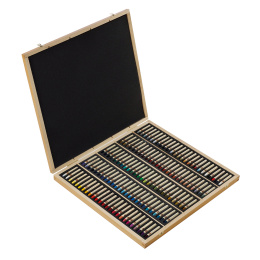 Oil Pastels 5ml Wooden Box - Set of 120 in the group Art Supplies / Crayons & Graphite / Pastel Crayons at Pen Store (129812)