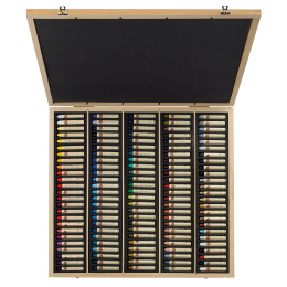 Oil Pastels 5ml Wooden Box - Set of 120 in the group Art Supplies / Crayons & Graphite / Pastel Crayons at Pen Store (129812)