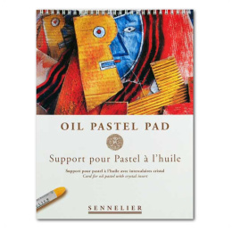 Oil Pastel Pad 340g 24x32cm 12 sheets in the group Paper & Pads / Artist Pads & Paper / Pastel Pads at Pen Store (129826)