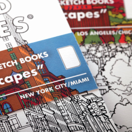 Streetscape Sketchbook New York/Miami 2-Pack in the group Paper & Pads / Artist Pads & Paper / Sketchbooks at Pen Store (129839)