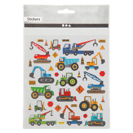 Stickers Vehicles 1 sheet in the group Kids / Fun and learning / Stickers at Pen Store (129985)
