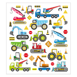 Stickers Vehicles 1 sheet in the group Kids / Fun and learning / Stickers at Pen Store (129985)