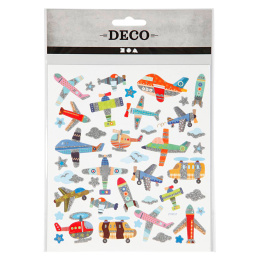 Stickers Airplane 1 sheet in the group Kids / Fun and learning / Stickers at Pen Store (129986)