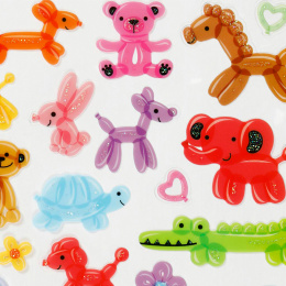 Stickers Balloon animals 1 sheet in the group Kids / Fun and learning / Stickers at Pen Store (129989)