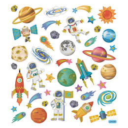 Stickers Space 1 sheet in the group Kids / Fun and learning / Stickers at Pen Store (129993)