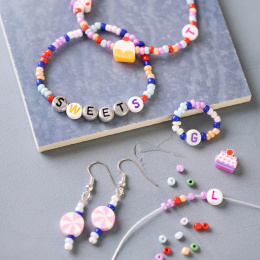 DIY Bead set Candy in the group Hobby & Creativity / Create / Home-made jewellery at Pen Store (129996)