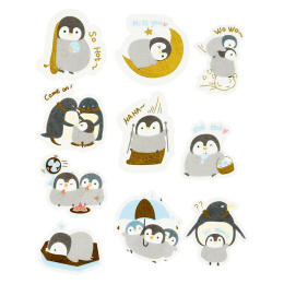 Washi Stickers Penguins in the group Kids / Fun and learning / Stickers at Pen Store (130012)