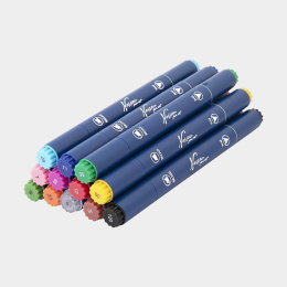 Dual Markers 12-set in the group Pens / Artist Pens / Illustration Markers at Pen Store (130034)