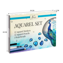 Aquarelle Set 25-pack in the group Art Supplies / Art Sets / Beginner sets at Pen Store (130035)