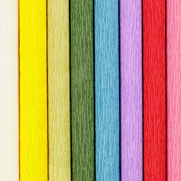 Crepe Paper Basic colours 8 sheets in the group Paper & Pads / Artist Pads & Paper / Colored Papers at Pen Store (130293)