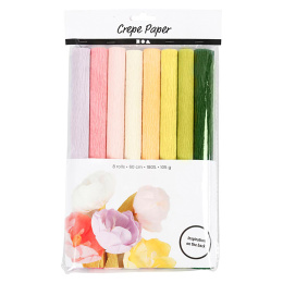 Crepe Paper Pastel 8 sheets in the group Paper & Pads / Artist Pads & Paper / Colored Papers at Pen Store (130294)