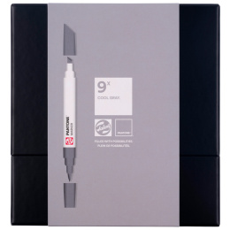 Marker Set of 9 Cool Gray in the group Pens / Artist Pens / Illustration Markers at Pen Store (130490)