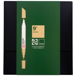Marker Set of 9 Nature in the group Pens / Artist Pens / Illustration Markers at Pen Store (130496)