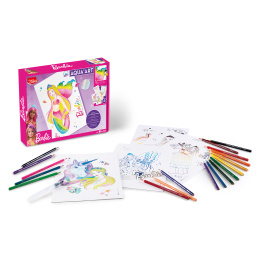 Barbie Aqua art 25 pcs in the group Kids / Fun and learning / Gifts for kids at Pen Store (130557)