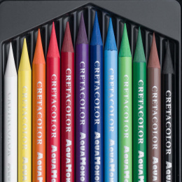Aqua Monolith Aquarelle Set of 12 in the group Pens / Artist Pens / Watercolor Pencils at Pen Store (130577)