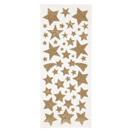 Stickers Gold Stars 2 sheets in the group Kids / Fun and learning / Stickers at Pen Store (130586)