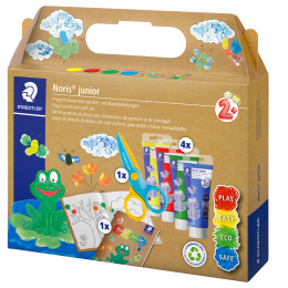 Noris Junior Finger paint & craft set in the group Kids / Kids' Paint & Crafts / Finger Paint at Pen Store (130646)