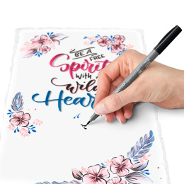 Brush Lettering Set 9 pcs in the group Hobby & Creativity / Calligraphy / Lettering Sets at Pen Store (130652)