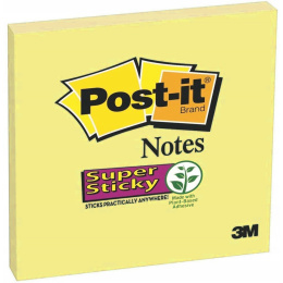 Post-it Super Sticky 76x76 Yellow in the group Paper & Pads / Note & Memo / Post-it and notepads at Pen Store (130676)