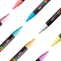 PC-3M Soft Colours Set of 8 in the group Pens / Artist Pens / Acrylic Markers at Pen Store (130698)