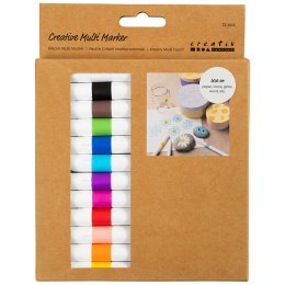 Multimarker Set of 12 in the group Pens / Artist Pens / Acrylic Markers at Pen Store (130707)