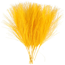 Artificial feathers Pack of 10 Yellow in the group Hobby & Creativity / Create / Crafts & DIY at Pen Store (130778)