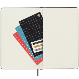 Calendar 18M WeekNote Soft Cover Pocket Black  in the group Paper & Pads / Planners / 18-Month Planners at Pen Store (130879)