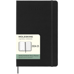 Calendar 18M WeekNote Hard Cover Large Black in the group Paper & Pads / Planners / 18-Month Planners at Pen Store (130883)