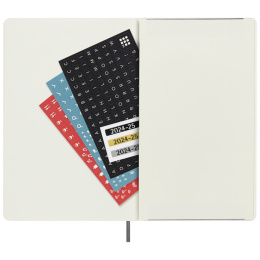 Calendar 18M Daily Soft Cover Large Black in the group Paper & Pads / Planners / 18-Month Planners at Pen Store (130887)