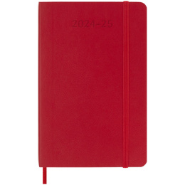 Calendar 18M WeekNote Soft Cover Pocket Red in the group Paper & Pads / Planners / 18-Month Planners at Pen Store (130893)