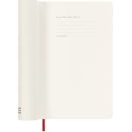 Calendar 18M WeekNote Soft Cover Pocket Red in the group Paper & Pads / Planners / 18-Month Planners at Pen Store (130893)