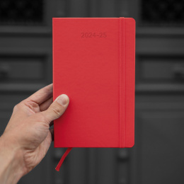 Calendar 18M WeekNote Hard Cover Pocket Red in the group Paper & Pads / Planners / 18-Month Planners at Pen Store (130895)