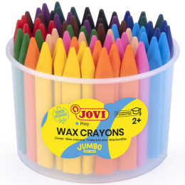 Wax Crayons Jumbo Easy Grip Set of 72 (2 years+) in the group Kids / Kids' Pens / Crayons for Kids at Pen Store (131119)