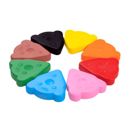 Bear-shaped Wax Crayons Set of 8 (2 years+) in the group Kids / Kids' Pens / Crayons for Kids at Pen Store (131121)