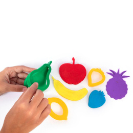 Clay molds Fruits Pack of 6 in the group Kids / Kids' Paint & Crafts / Modelling Clay for Kids at Pen Store (131129)