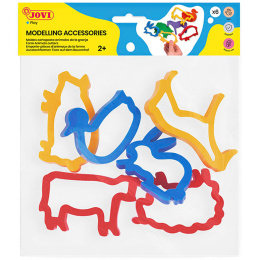 Clay molds Farm animals Pack of 6 in the group Kids / Kids' Paint & Crafts / Modelling Clay for Kids at Pen Store (131131)