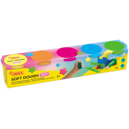 Soft Modelling Dough 5x110g Neon Colours in the group Kids / Kids' Paint & Crafts / Modelling Clay for Kids at Pen Store (131133)