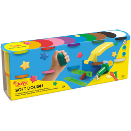 Soft Modelling Dough 10x110g in the group Kids / Kids' Paint & Crafts / Modelling Clay for Kids at Pen Store (131134)
