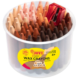 Wax Crayons Jumbo Skin tones Set of 60 (4 years+) in the group Kids / Kids' Pens / Crayons for Kids at Pen Store (131135)