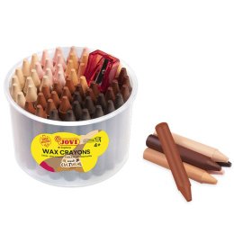 Wax Crayons Jumbo Skin tones Set of 60 (4 years+) in the group Kids / Kids' Pens / Crayons for Kids at Pen Store (131135)