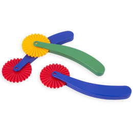 Cutting wheels Pack of 3 (3 years+) in the group Kids / Kids' Paint & Crafts / Modelling Clay for Kids at Pen Store (131261)