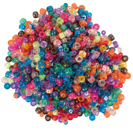 Pony Beads 1000 pcs in the group Kids / Fun and learning / Jewelry making for children at Pen Store (131297)