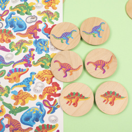 Stickers Dinosaurs 2 sheets in the group Kids / Fun and learning / Stickers at Pen Store (131321)