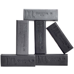 Charcoal XL Blocks Tin Set of 6 in the group Art Supplies / Crayons & Graphite / Graphite & Pencils at Pen Store (131410)