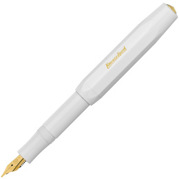 Classic Sport Fountain pen White in the group Pens / Fine Writing / Fountain Pens at Pen Store (131445_r)