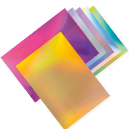 Mirror board & paper Magic Rainbow  12 Sheet in the group Kids / Fun and learning / Paper & Drawing Pad for Kids at Pen Store (131533)